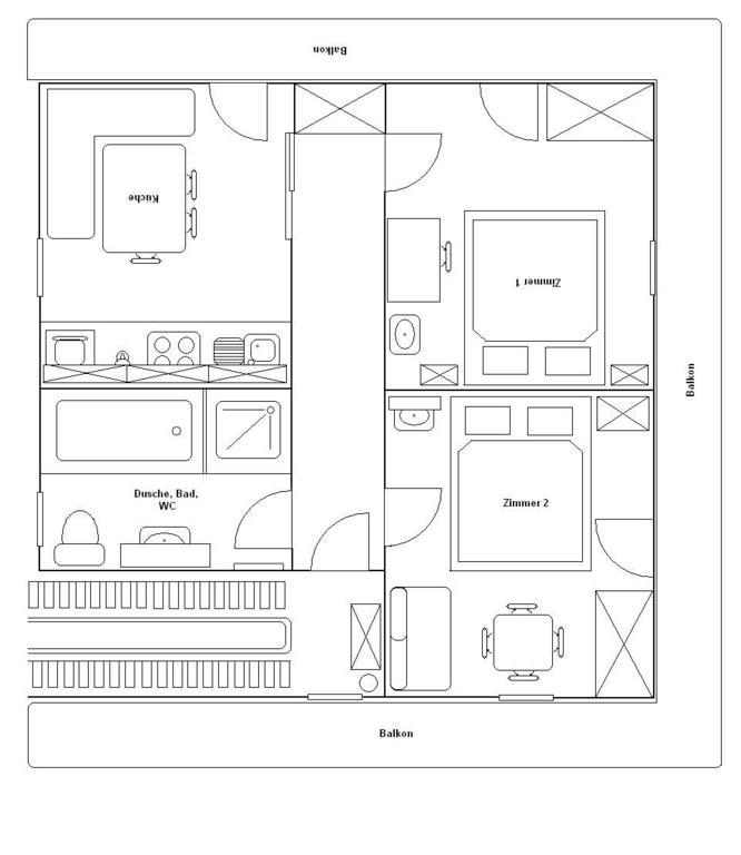 Apartment Hubert Praxmarer Fulpmes Pokoj fotografie
